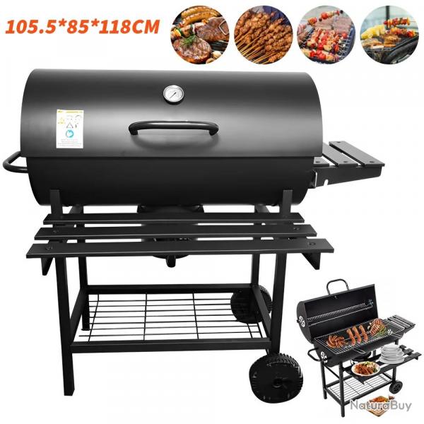 Grand BBQ Barbecue Grill a Charbons de Bois, Modele: A
