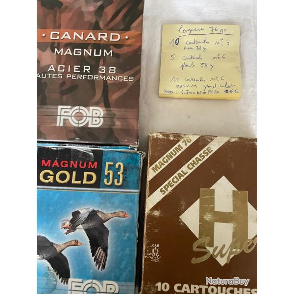 Lot Magnum 76mm