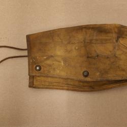 Couvre-culasse en toile canadien, d'origine Deuxième Guerre, destiné aux fusils Lee-Enfield No. I Mk