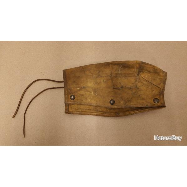 Couvre-culasse en toile canadien, d'origine Deuxime Guerre, destin aux fusils Lee-Enfield No. I Mk