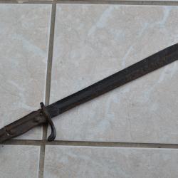 Baïonnette Allemande ww1 98/05 de fouille sans plaquettes (peinture)