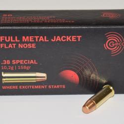 boite 50 cartouches GECO 38 special 158 grains FMJ 2317955