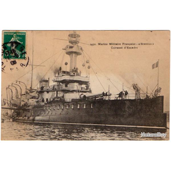 CPA- Marine Militaire Franaise   - " Brennus " Cuirasse d'Escadre  N1752