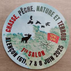 Autocollant chasse fête cpnt