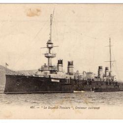 CPA- Marine Militaire  - " Le Dupetit Thouars  " Croiseur Cuirasse d N°1790