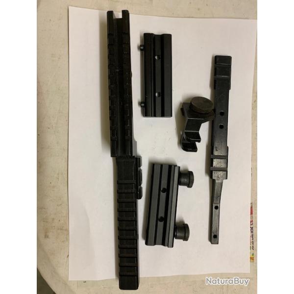 lot rail pour montage optique