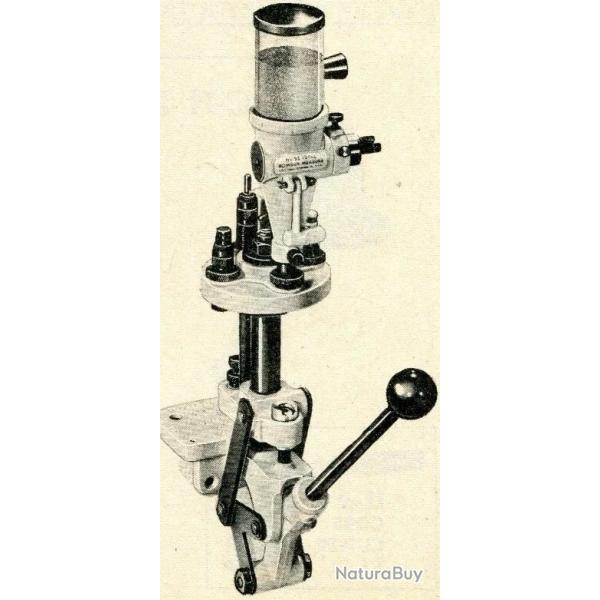 Presse Lyman Junior  tourelle 4 outils