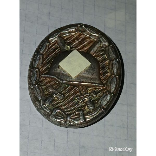 Insigne des Blesss 1939 Classe Argent Verwundetenabzeichen