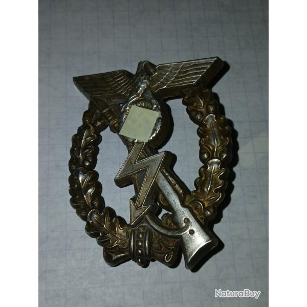 Insigne d'assaut Infanterie de 1939 Classe argent