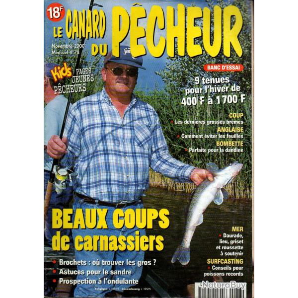 le canard du pecheur 78 , carnassiers , dandine franco italienne,