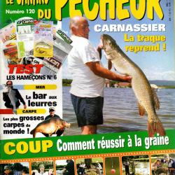 le canard du pecheur 120 , leurres, misez sur les bordures, hameçons n6, records à couper le souffle