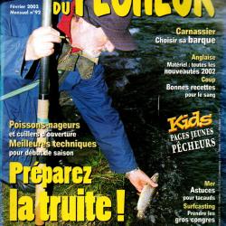le canard du pecheur 92, préparez la truite, carnassiers , leurres