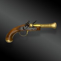 Pistolet de marine tromblonné XIXème siècle