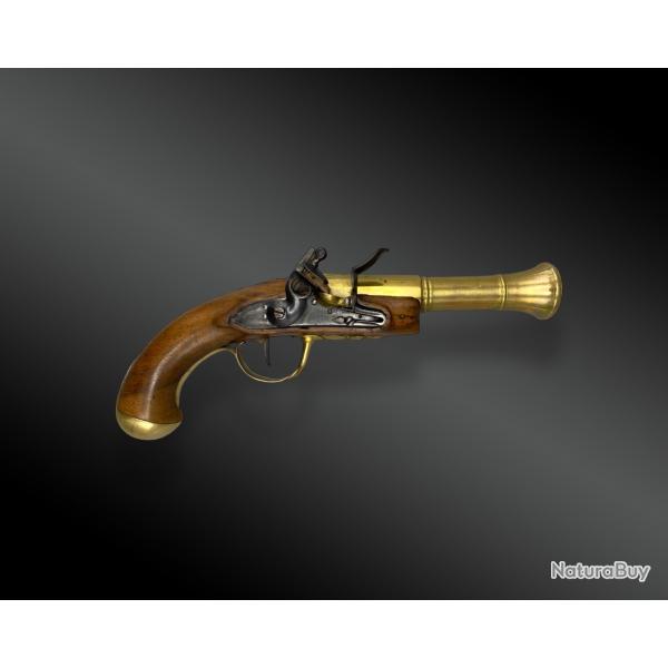 Pistolet de marine tromblonn XIXme sicle