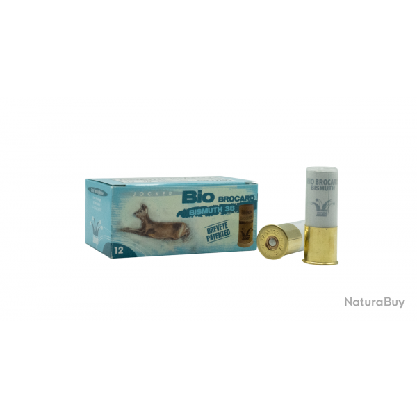 Bote de 10 Cartouche Jocker Bio Bismuth Brocard 38 C/12/70/25 - Par 5