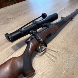 Carabine à verrou - Steyr Mannlicher M stutzen 7x64 + Lunette Zeiss.