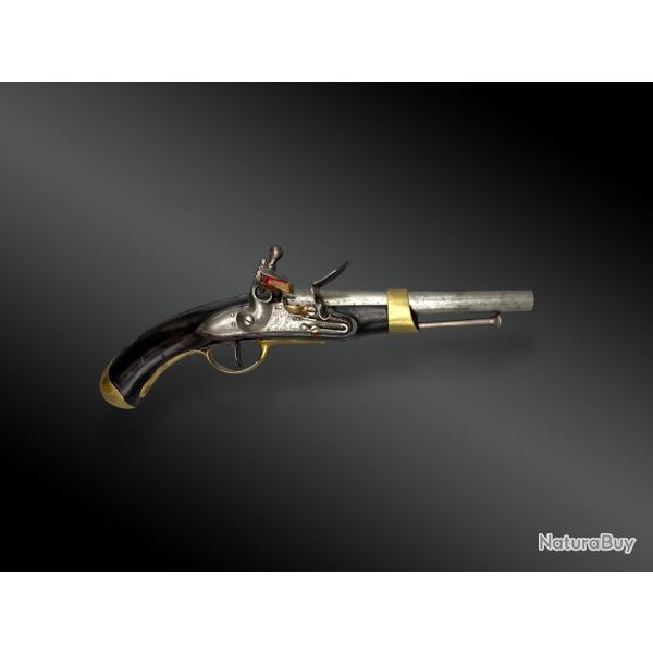 Pistolet de bord modle 1786 - Tulle France, vers 1800