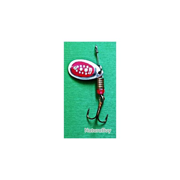 Cuiller tournante pour tuites, perches et autres carnassiers - 3.55 gr - CT-M22