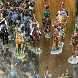 Collection de cavaliers en plomb
