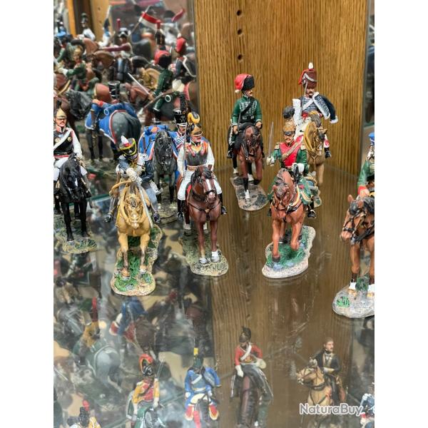 Collection de cavaliers en plomb