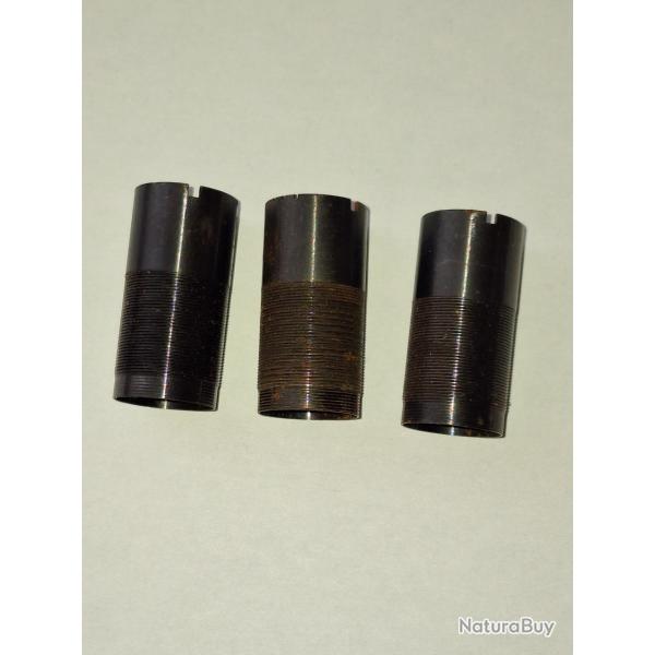 BAIKAL srie de 3 chokes full ,1/4 ,lisse cal 12 vendu par poudrenoirepro