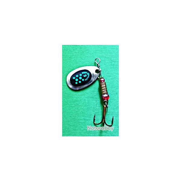 Cuiller tournante pour tuites, perches et autres carnassiers - 3.10 gr - CT-M26