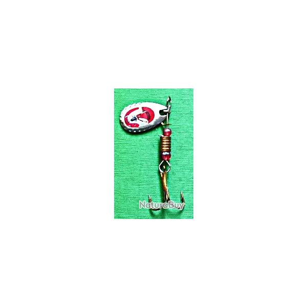 Cuiller tournante pour tuites, perches et autres carnassiers - 2.30 gr - CT-M24