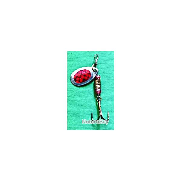 Cuiller tournante pour tuites, perches et autres carnassiers - 2.20 gr - CT-M22
