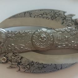Couteau décoratif avec son support - pirates des caraïbes