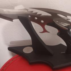 Couteau décoratif avec son support - fantasy master