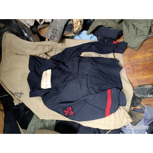 Vareuse marine militaire