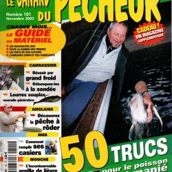 le canard du pecheur 101 , poisson mort manié, leurres, brochet, paniers langoustes
