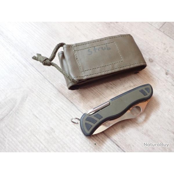 2010 Couteau Mdle 2008 de dotation arme suisse - Multi-lames. Trs coupant ! + Pochette Ide cadeau