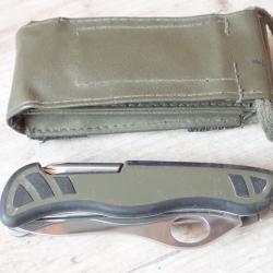 2014 Couteau Mdle 2008 de dotation armée suisse - Multi-lames. Très coupant ! + Pochette Idée cadeau