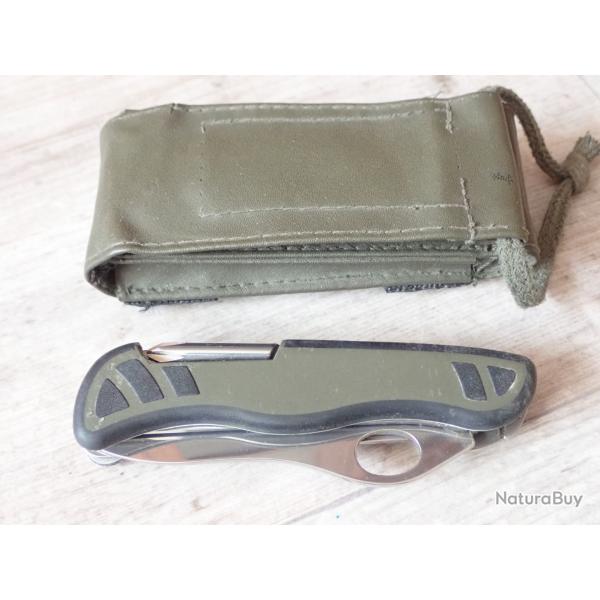 2014 Couteau Mdle 2008 de dotation arme suisse - Multi-lames. Trs coupant ! + Pochette Ide cadeau