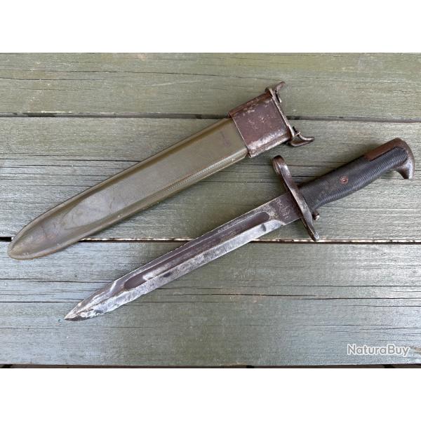 Baonnette M1 Garand UC US Army avec fourreau M7