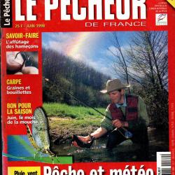 le pêcheur de france 179, blacl bass , truites, peche et météo, leurres, carpe,