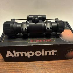 POINT ROUGE AIMPOINT 9000 SC 2 MOA + COLLIER AMOVIBLE POUR RAIL PICATINNY