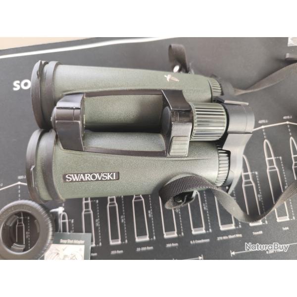 Vente jumelles Swarovski optik el range 10x42 tlmtre ancien modele avec divers accessoires