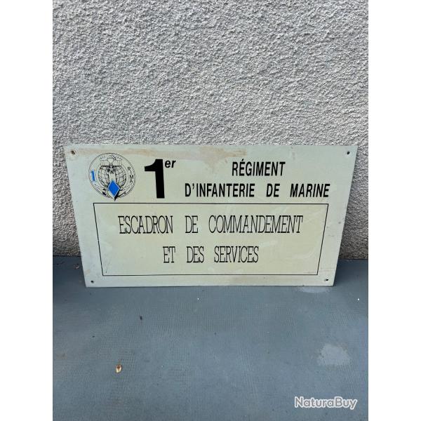 Grande plaque du 1er RIMA
