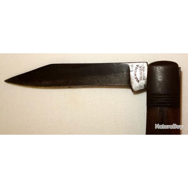 COUTEAU DE POCHE du SOLDAT ALLEMAND de la SECONDE GUERRE.100% authentique.