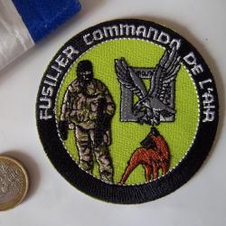 écusson militaire fusilier commando de l'air insigne tissu collection