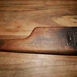 Etui crosse de MAUSER C96 d'origine modèle civil avec pontet d'accroche de bandoulière