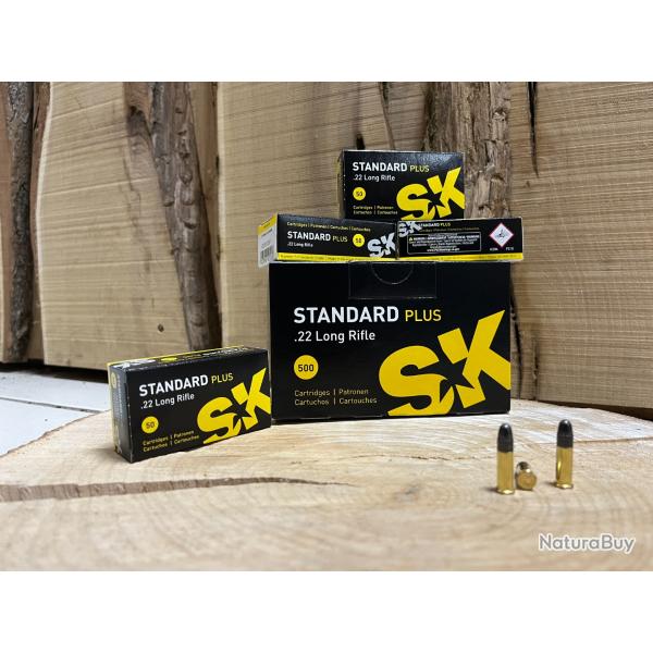 Munitions 22LR - SK Standard Plus - Boite de 500