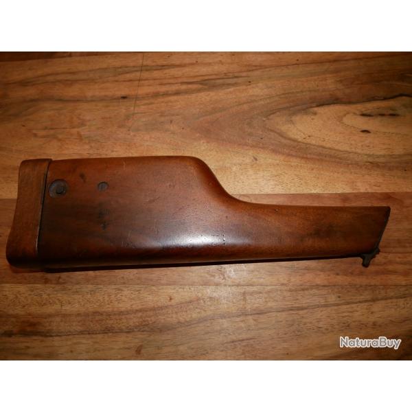 Etui crosse de MAUSER C96 d'origine modle militaire sans pontet d'accroche de bandoulire