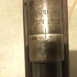 Carabine État Belge Burmingham 1889 7,65x53 Mauser