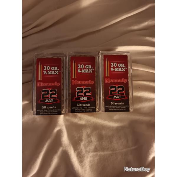 Vend munitions 22wmr