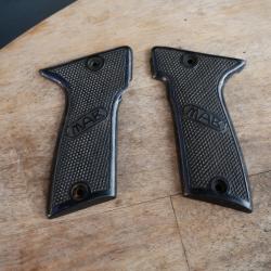 Paire de plaquettes de Pistolet MAB E en 6.35mm
