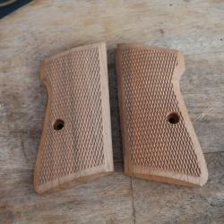 Paire de plaquettes bois pour Pistolet WALTHER PP