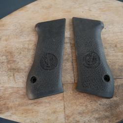 Paire de plaquettes pistolet JERICHO IMI ancienne